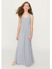 Gray Ruched Chiffon Fabulous Junior Bridesmaid Dress